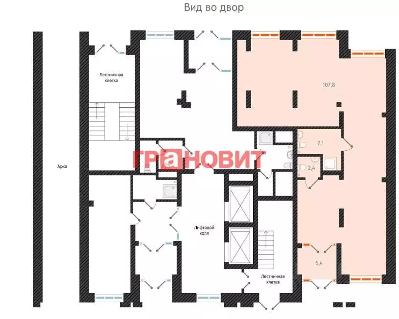 Помещение свободного назначения в Новосибирская область, Новосибирск ... - Фото 1