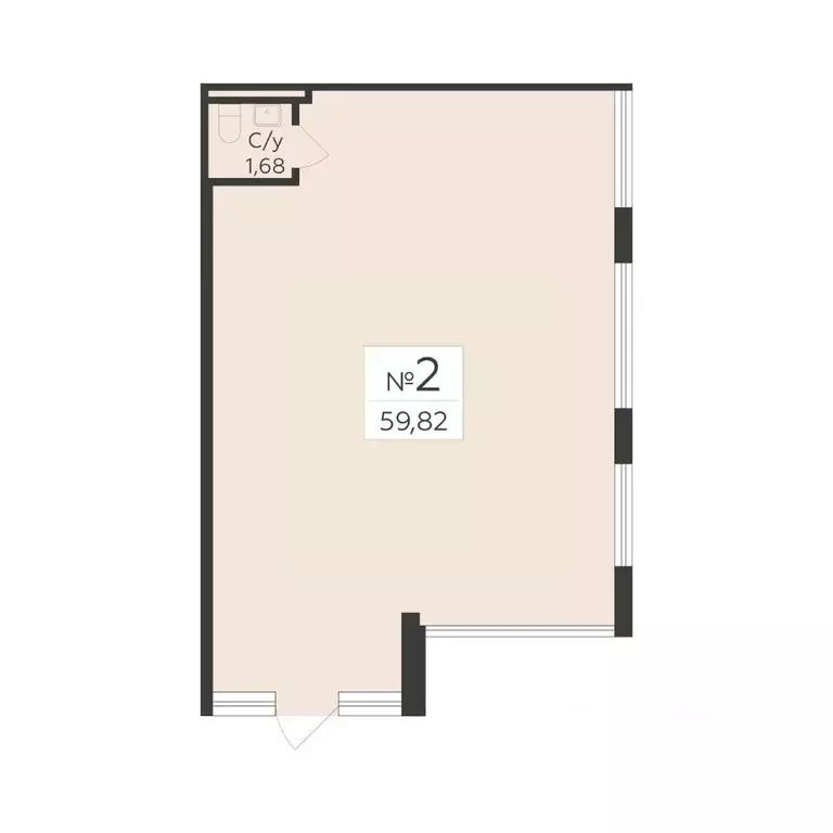 Помещение свободного назначения в Воронежская область, Воронеж ул. ... - Фото 1