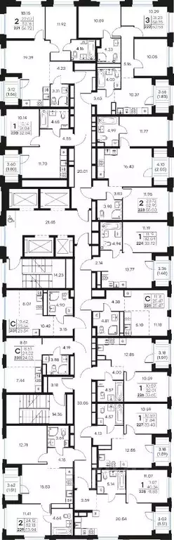 1-к кв. Нижегородская область, Нижний Новгород Глоракс Левобережный ... - Фото 2