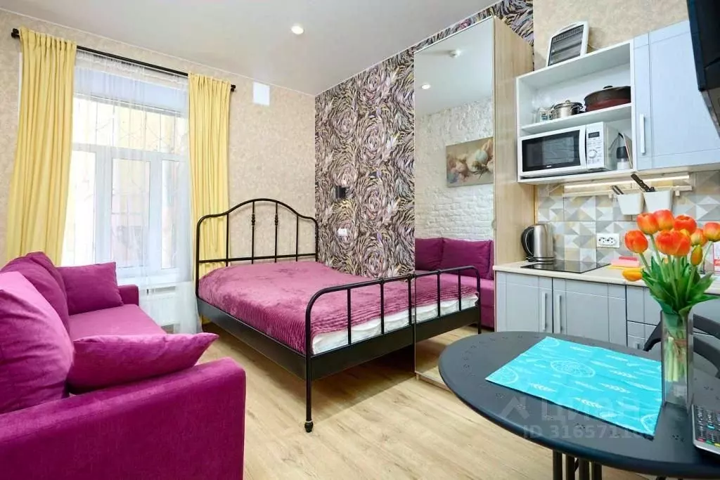 Комната Санкт-Петербург Захарьевская ул., 15 (10.0 м) - Фото 1