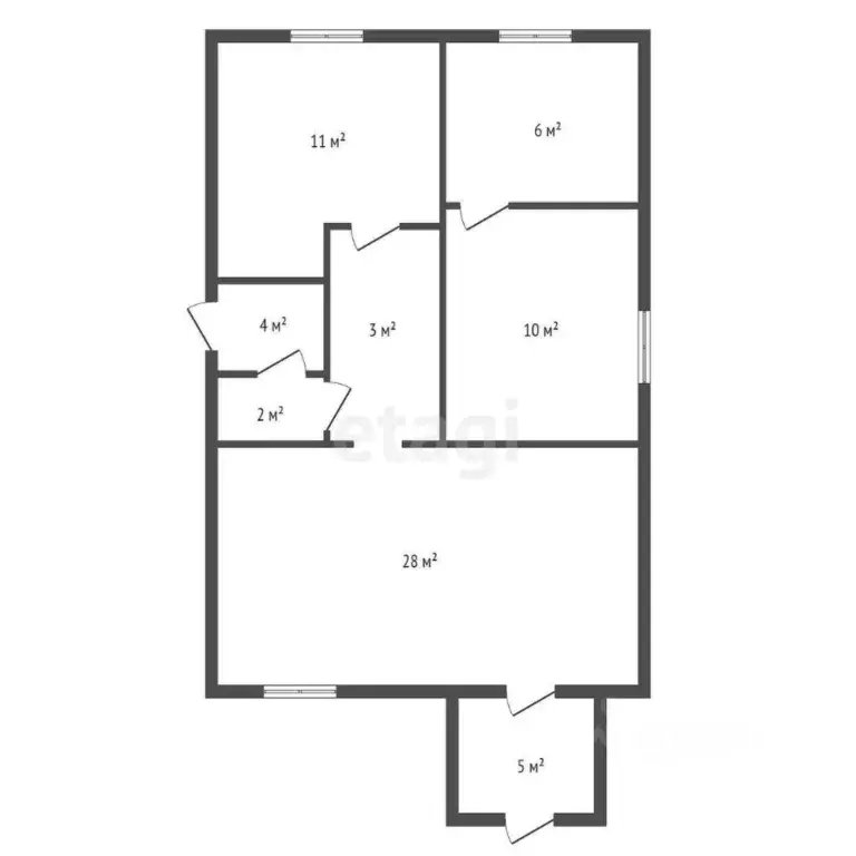 Дом в Красноярский край, Емельяново пгт ул. Московская, 305 (78 м) - Фото 2