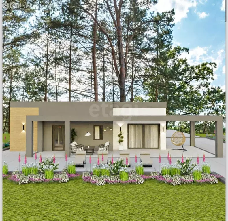 Дом в Усть-Курдюм, территория Пансионат Заря, 1 (104 м) - Фото 2