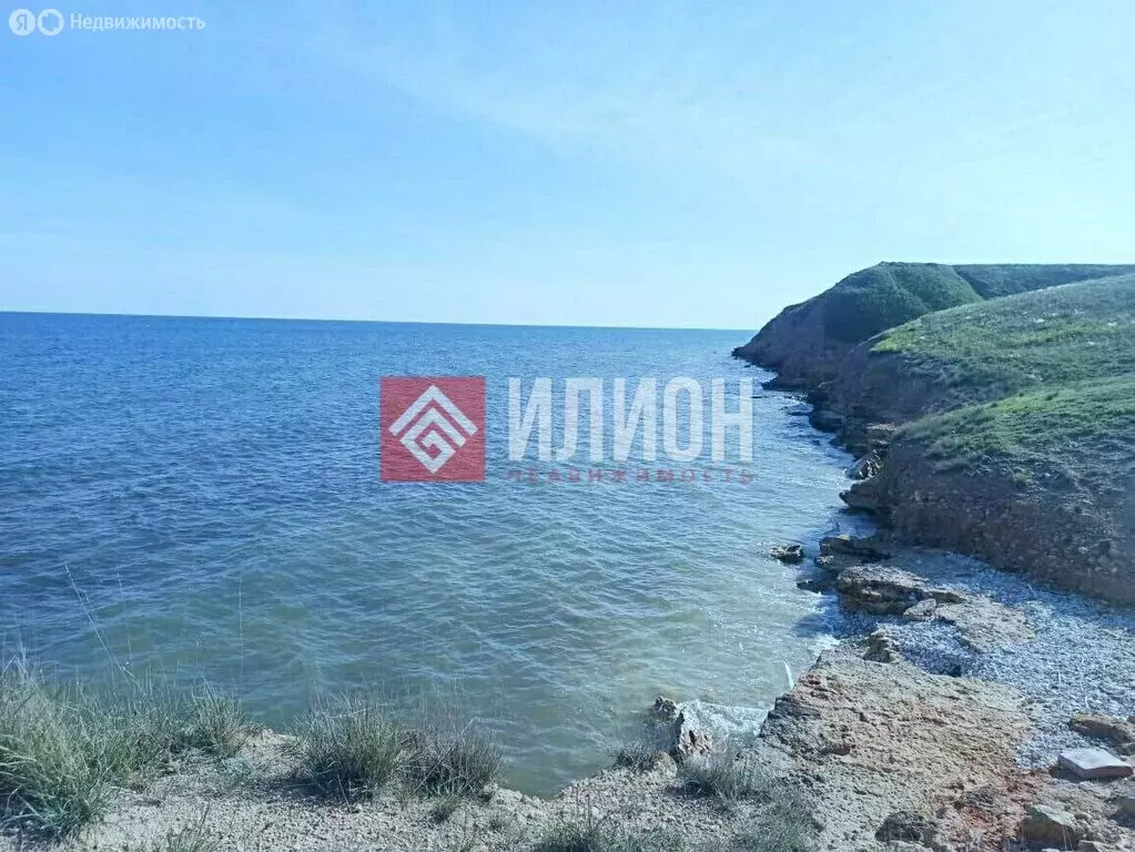 Участок в Черноморский район, село Окунёвка (25 м) - Фото 1