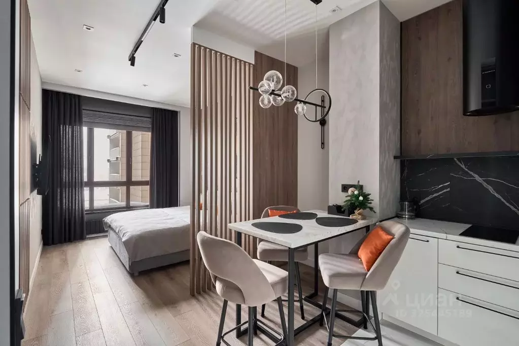 Студия Москва Большой Строченовский пер., 9 (33.0 м) - Фото 2