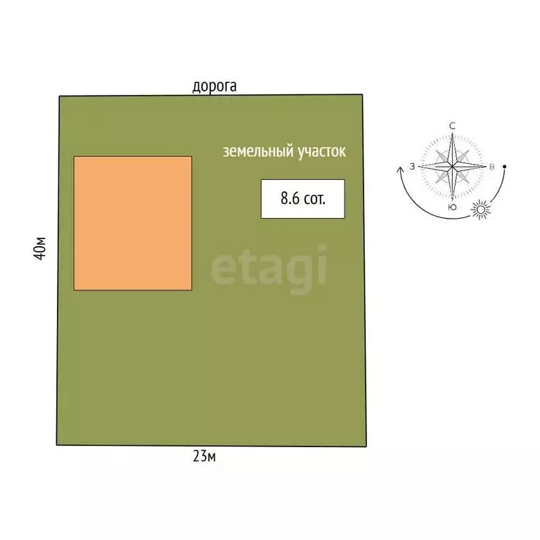 Дом в Подстепки, Вербная улица (201 м) - Фото 1