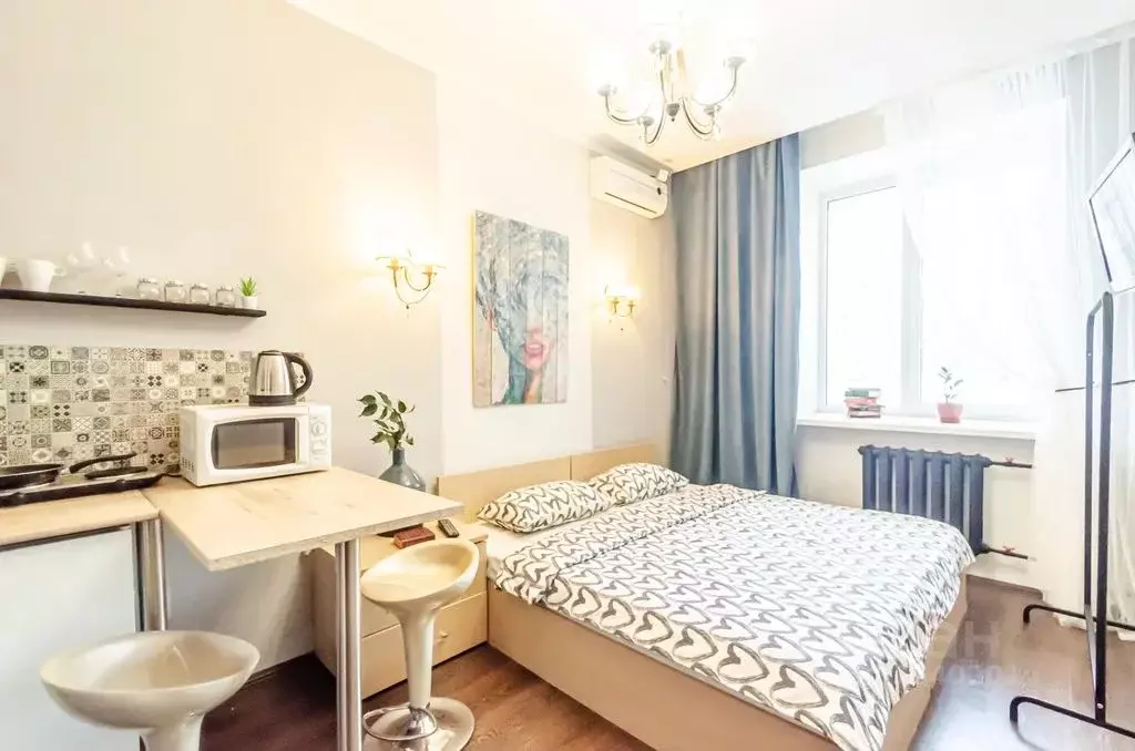 Студия Самарская область, Самара Никитинская ул., 108 (28.0 м) - Фото 1