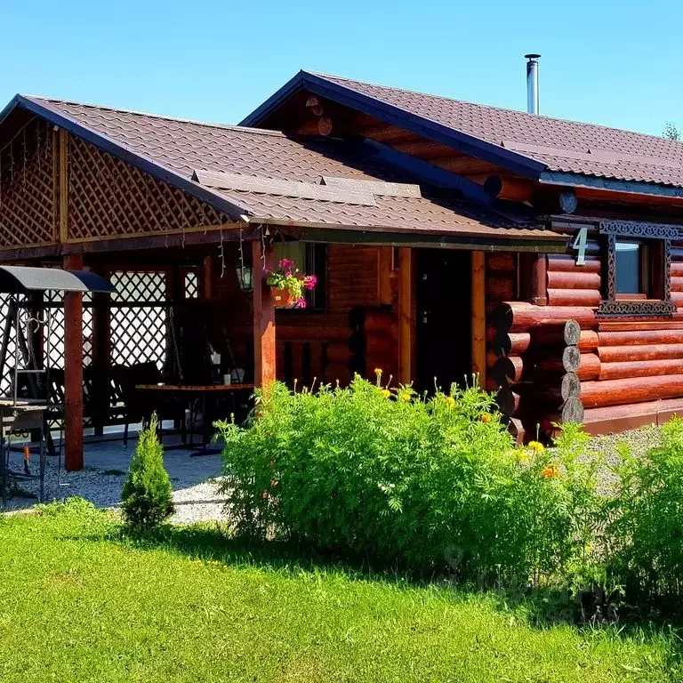 Дом в Калужская область, Тарусский район, с. Волковское Полевая ул., 3 ... - Фото 2