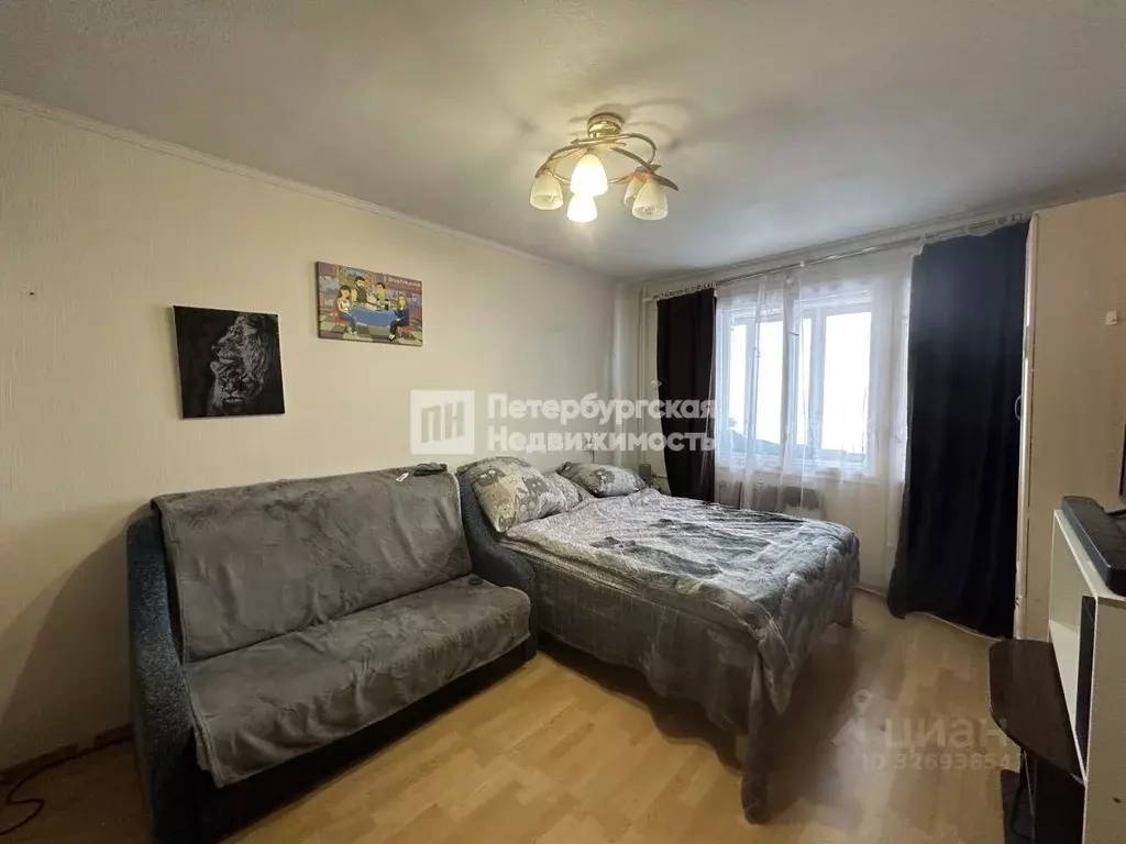1-к кв. Санкт-Петербург ул. Доблести, 26к2 (27.6 м) - Фото 1