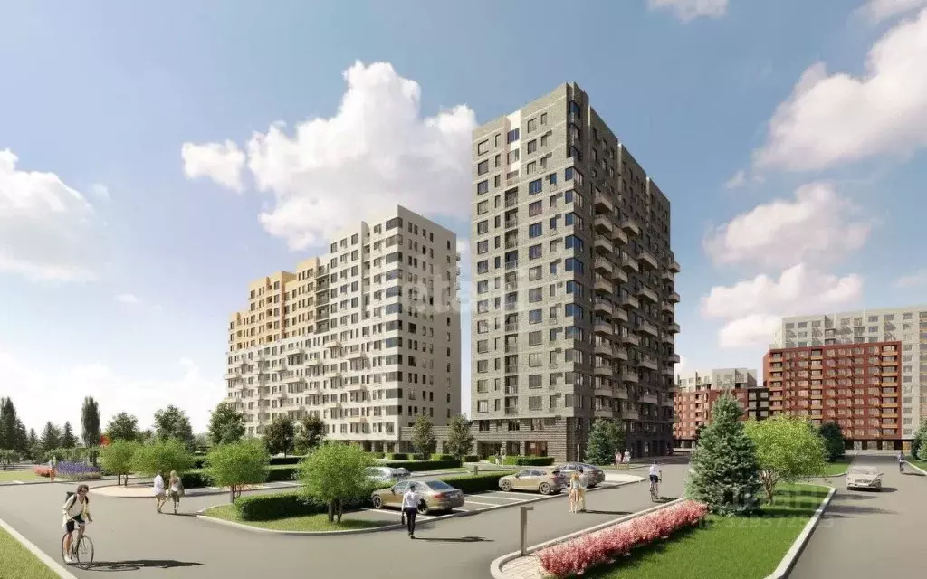 1-к кв. Тюменская область, Тюмень Полевая ул., 108 (42.26 м) - Фото 1