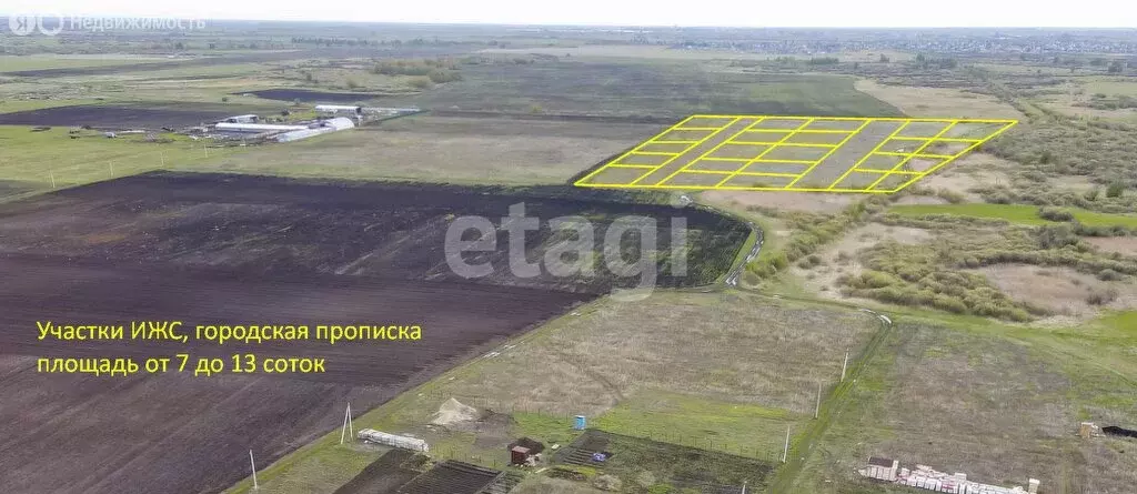 Участок в Тюмень, ТОО Ембаевское (12.4 м) - Фото 0