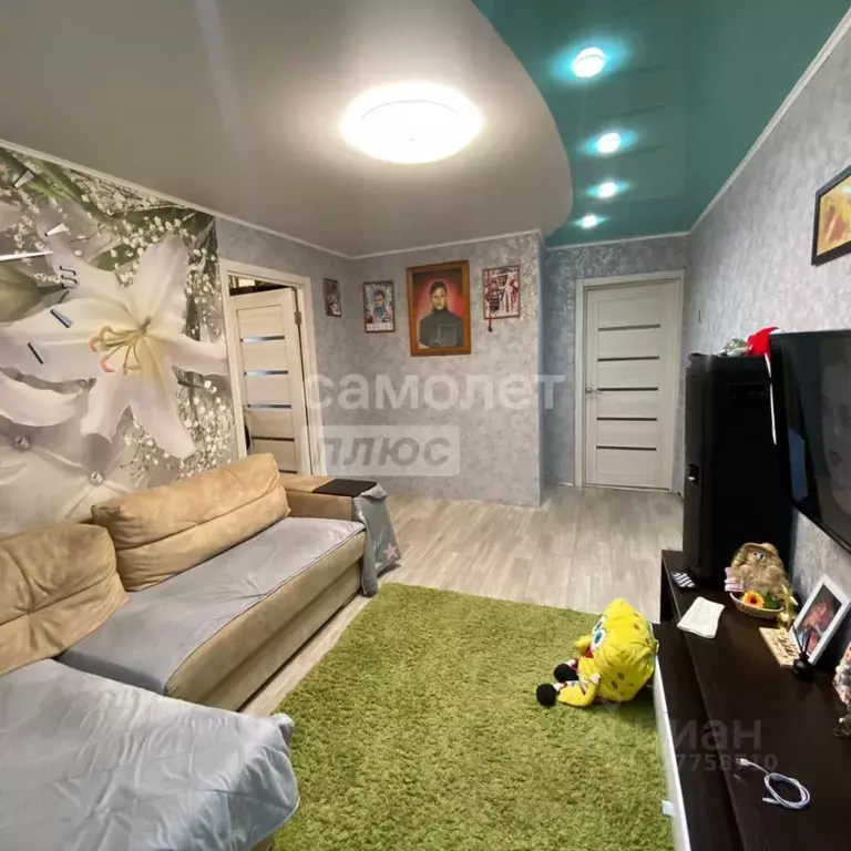 3-к кв. Калужская область, Дзержинский муниципальный округ, Жилетово ... - Фото 1