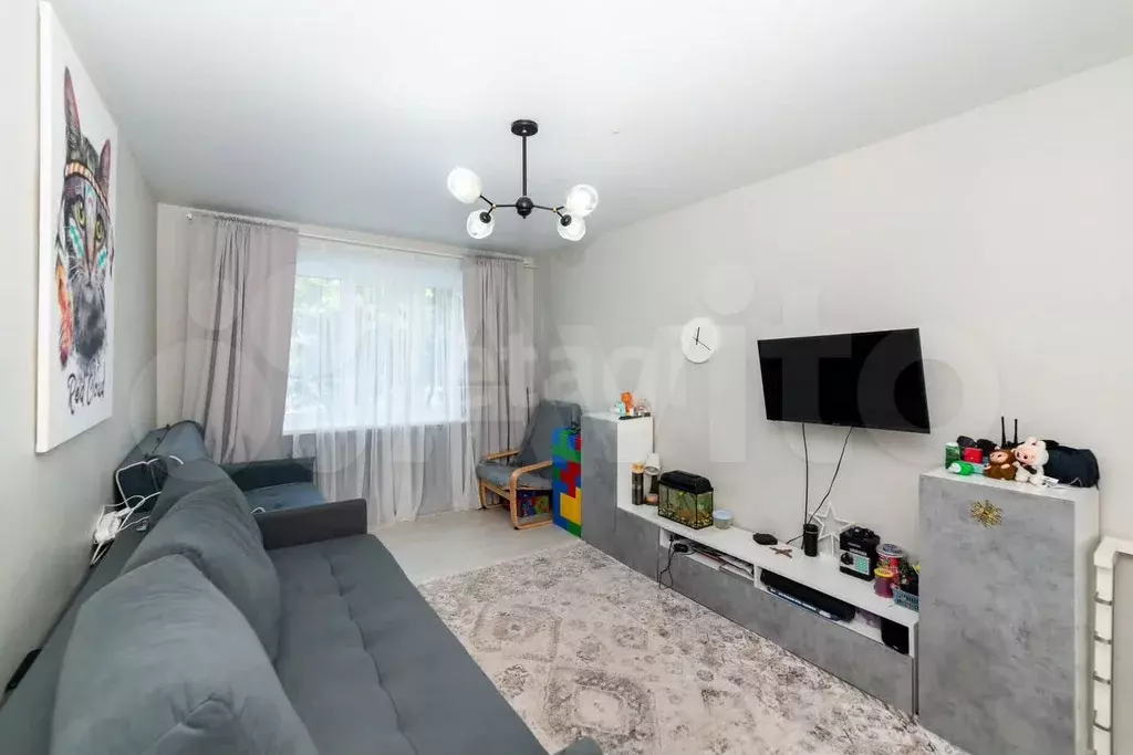 1-к. квартира, 30,7 м, 1/2 эт. - Фото 1