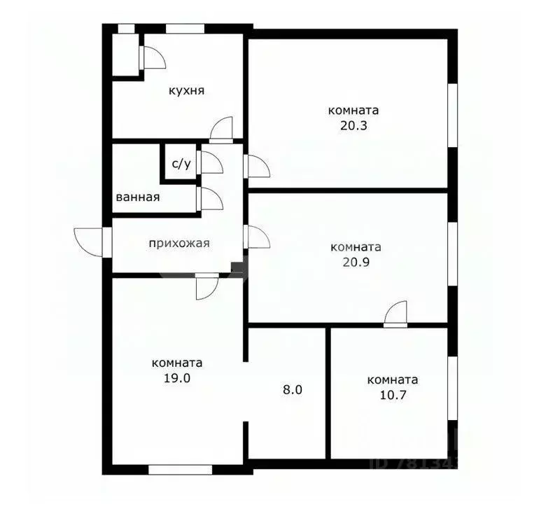 Помещение свободного назначения в Москва ул. Покровка, 41С2 (101 м) - Фото 2