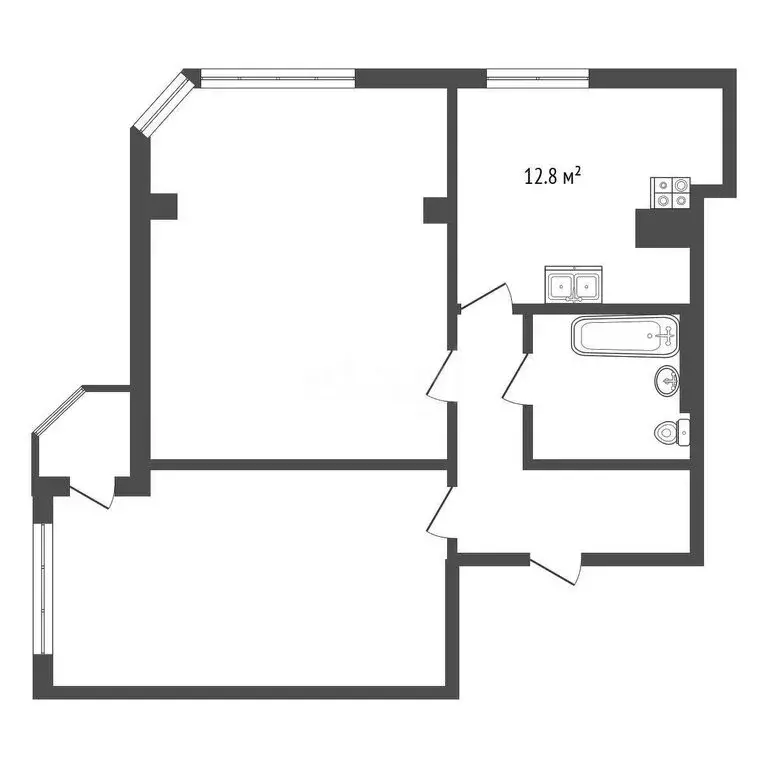 2-комнатная квартира: Севастополь, Античный проспект, 26 (69.8 м) - Фото 1