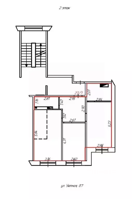 3-к кв. Челябинская область, Челябинский городской округ, пос. ... - Фото 2