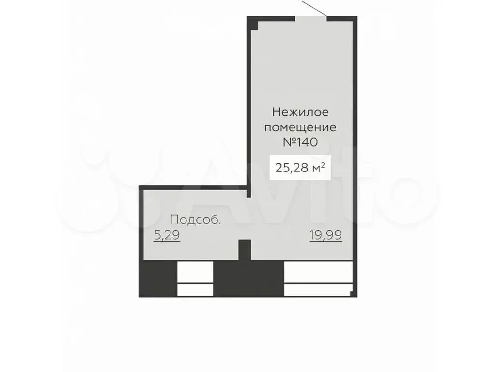 Продам помещение свободного назначения, 25.28 м - Фото 0