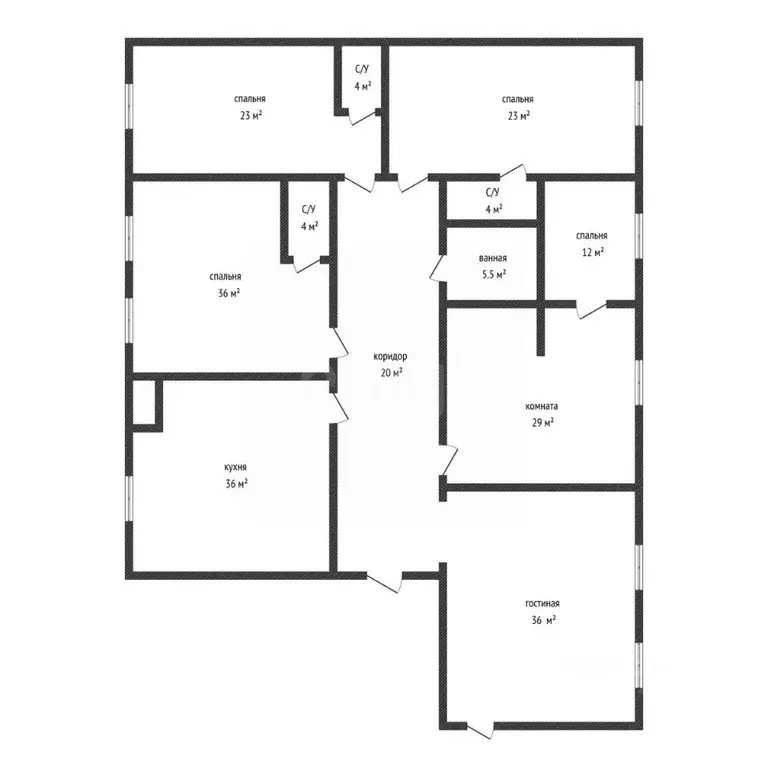6-к кв. Дагестан, Махачкала ул. Азиза Алиева, 18 (236.5 м) - Фото 2