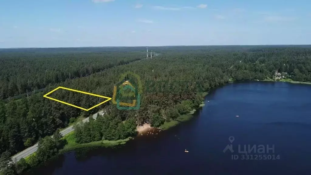Участок в Ленинградская область, Приозерский район, Сосновское с/пос, ... - Фото 2