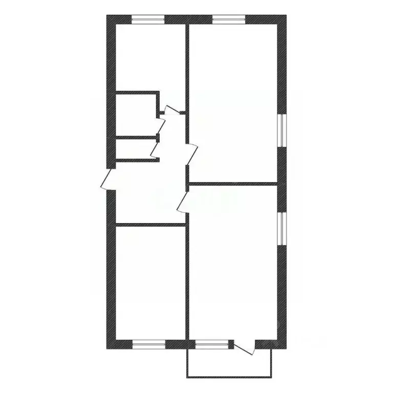 3-к кв. Белгородская область, Белгород ул. Железнякова, 5 (61.15 м) - Фото 2