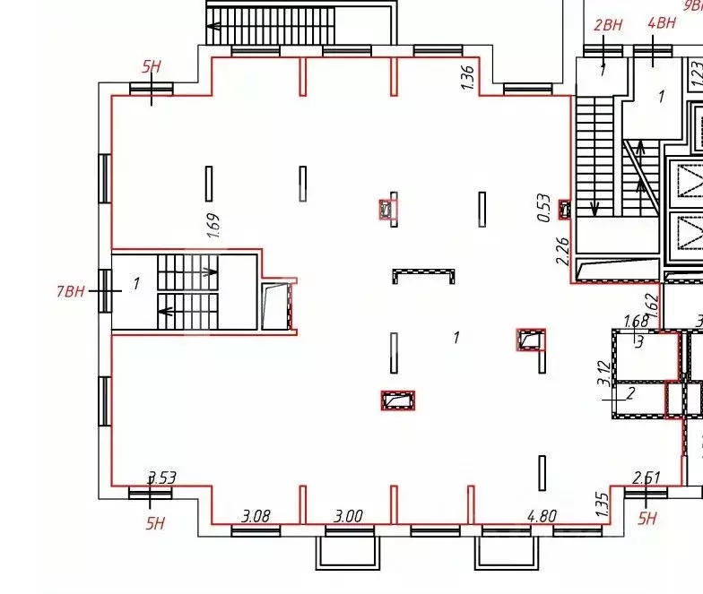 Помещение свободного назначения в Москва Илимская ул., 1Вк3 (254 м) - Фото 2