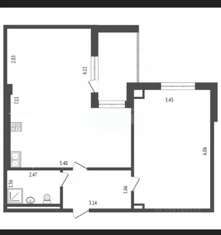 3-к кв. Саха (Якутия), Якутск ул. Жорницкого, 30/1 (61.3 м) - Фото 2