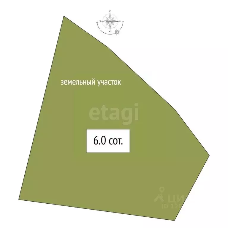 Участок в Новосибирская область, Искитимский район, Чернореченский ... - Фото 1