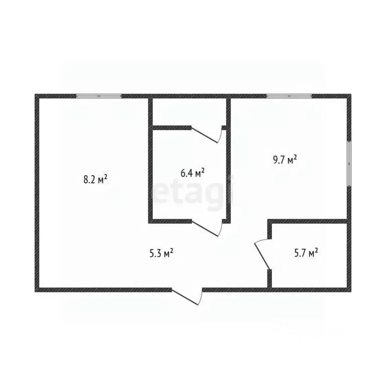 2-к кв. Дагестан, Каспийск ул. Зейнудина Батманова, 3Ак2 (71.5 м) - Фото 1