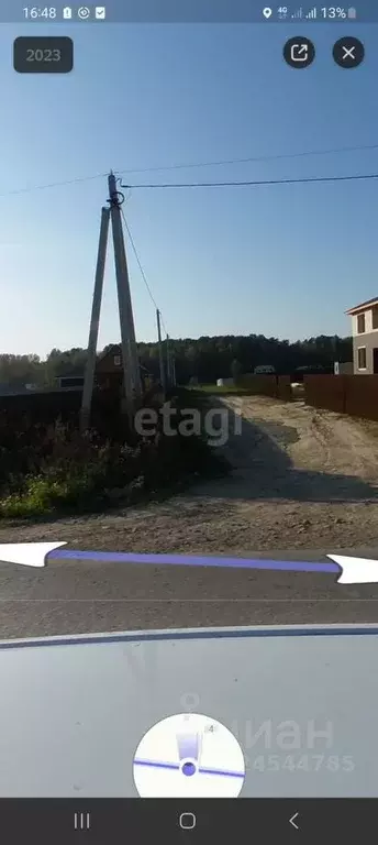 Участок в Калужская область, Калуга ул. 2-я Окраинная, 3 (10.0 сот.) - Фото 1