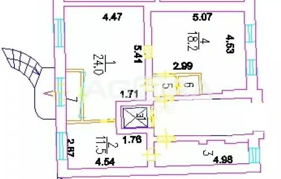 Торговая площадь в Москва ул. Покровка, 7/9-11К1 (67 м) - Фото 1
