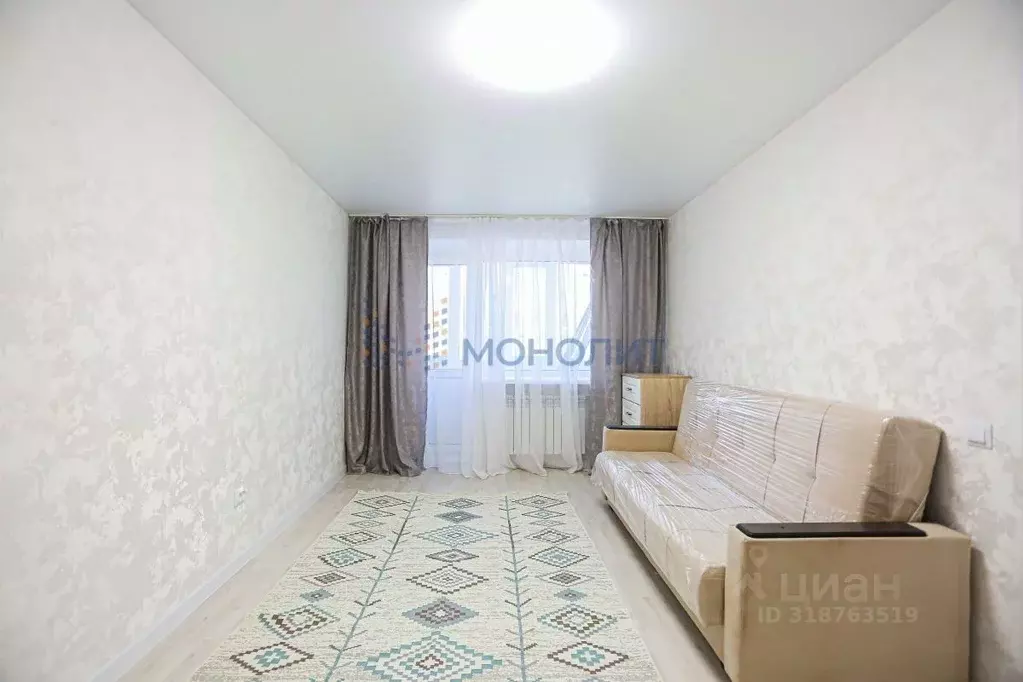 1-к кв. Нижегородская область, Нижний Новгород ул. Крылова, 1 (33.0 м) - Фото 0