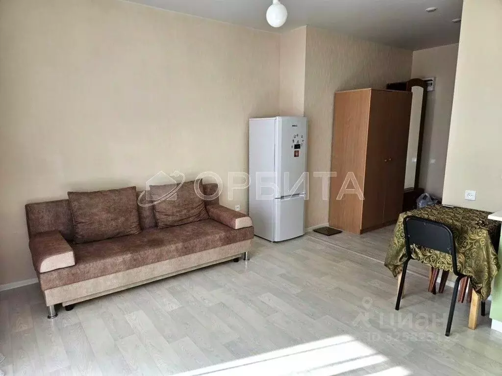 Студия Тюменская область, Тюмень ул. Фармана Салманова, 4 (22.7 м) - Фото 2