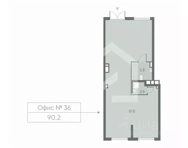 Торговая площадь в Москва Производственная ул., 17 (90 м) - Фото 2