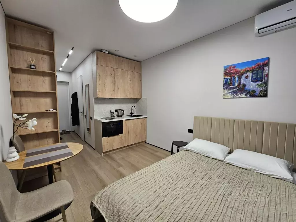 Студия Москва Нагатинская наб., 10А (21.0 м) - Фото 1