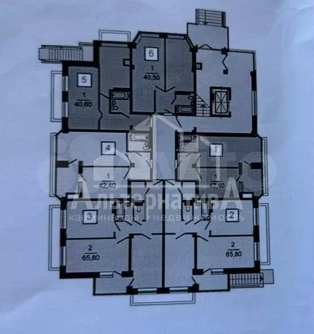 1-к. квартира, 45,7 м, 1/9 эт. - Фото 0