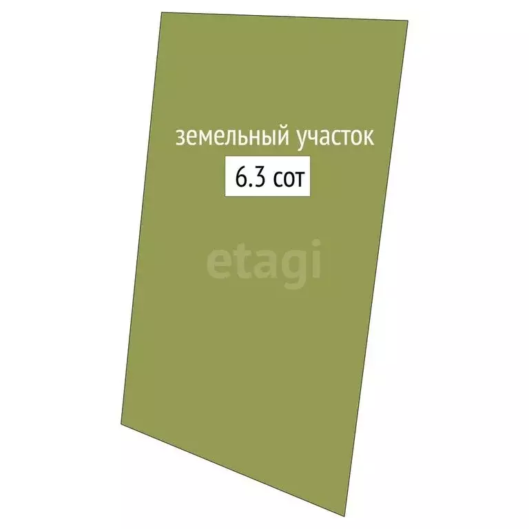 Участок в Новосибирск, Зеленодолинская улица (6.3 м) - Фото 0
