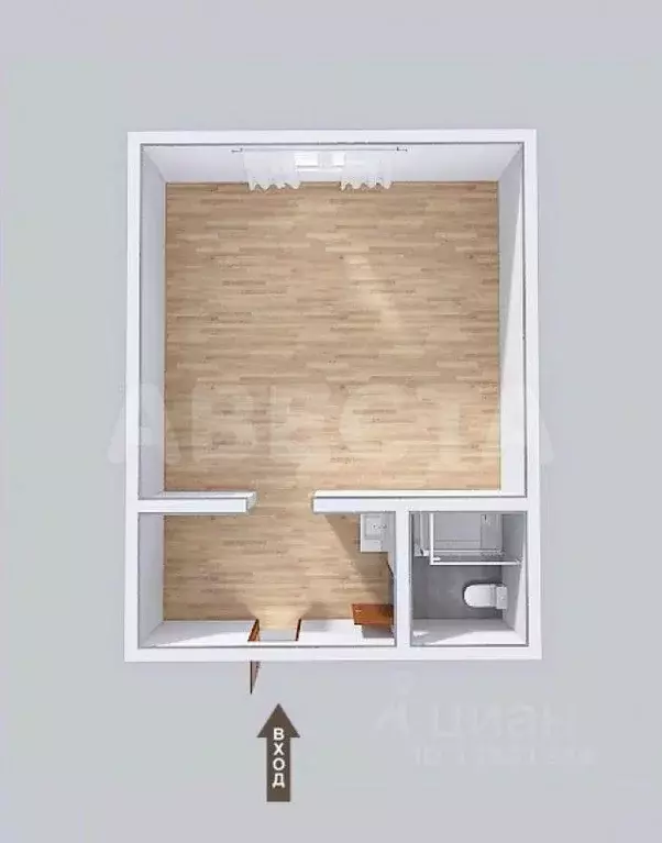 Комната Омская область, Омск Городок Нефтяников мкр, ул. Энтузиастов, ... - Фото 2