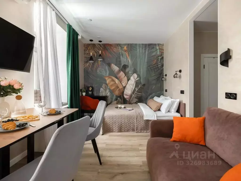 1-к кв. Москва Бауманская ул., 58/3С2 (28.0 м) - Фото 1