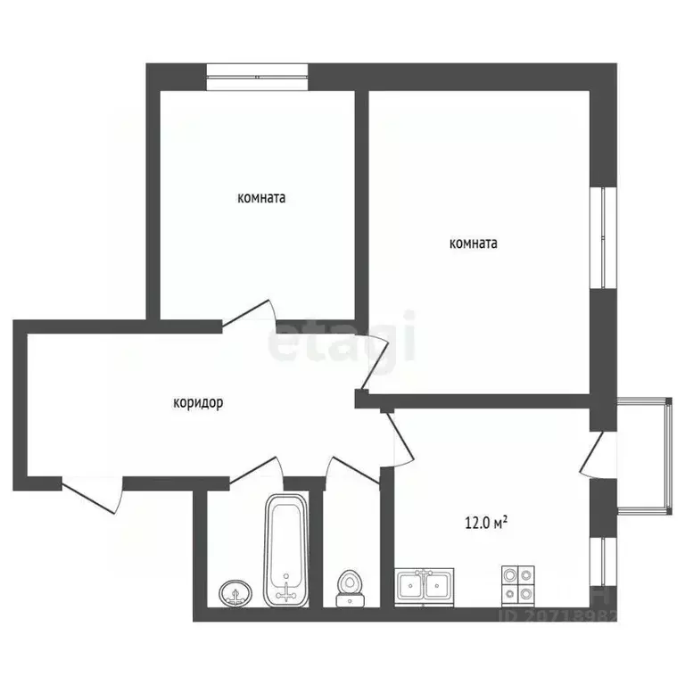 2-к кв. Камчатский край, Олюторский район, с. Тиличики, Верхние ... - Фото 2