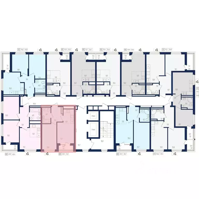 2-к кв. Башкортостан, Уфа бул. Яркий (34.1 м) - Фото 1