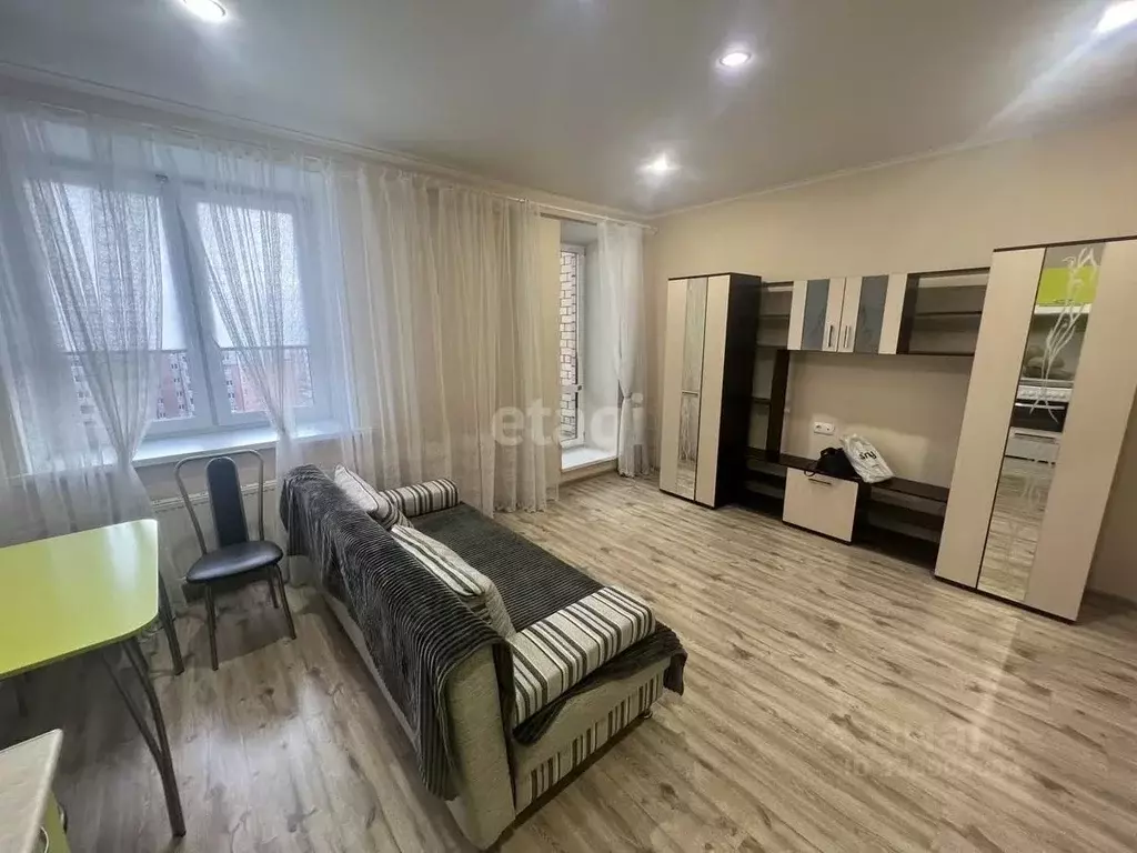 Студия Тюменская область, Тюмень ул. Беляева, 33к2 (28.0 м) - Фото 1