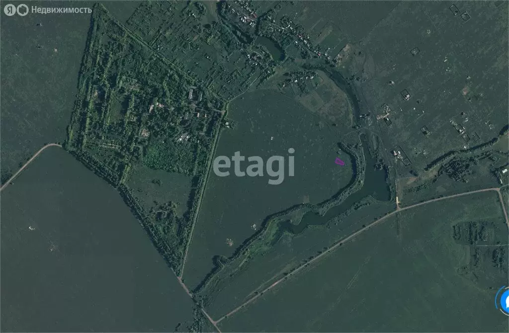 Участок в Тамбовский муниципальный округ, село Малиновка (6.8 м) - Фото 1