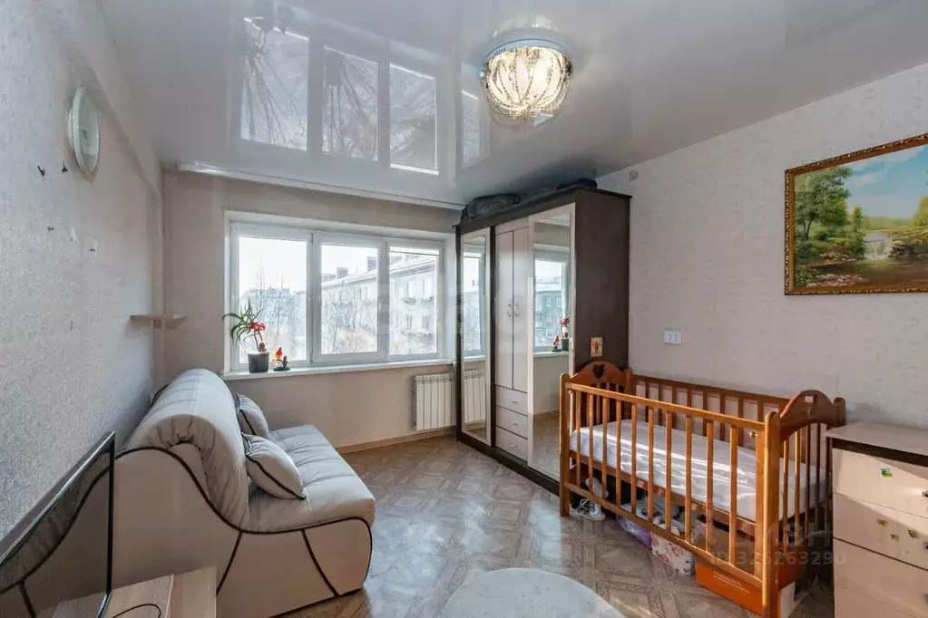 1-к кв. Омская область, Омск просп. Мира, 163 (30.4 м) - Фото 1