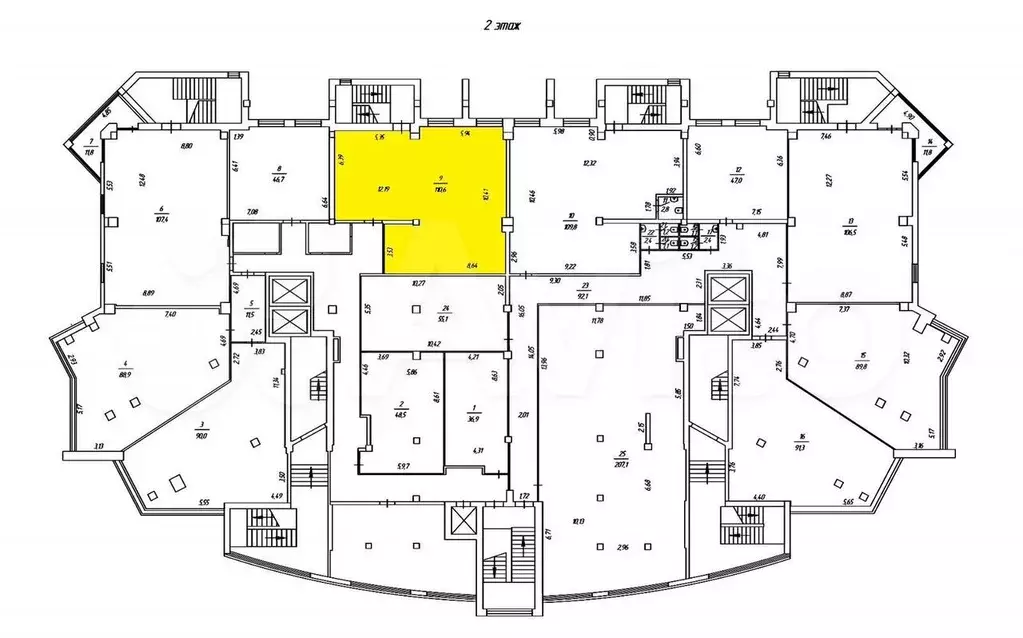 Офис, 110.6 м - Фото 0