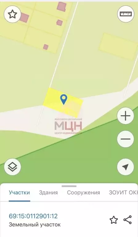 Участок в Тверская область, Конаковский муниципальный округ, Заречье ... - Фото 1