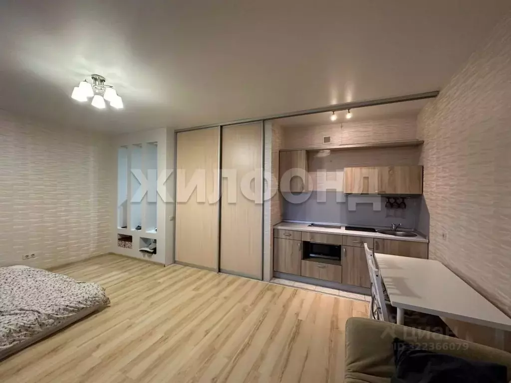 1-к кв. Новосибирская область, Новосибирск ул. Галущака, 11 (37.7 м) - Фото 2