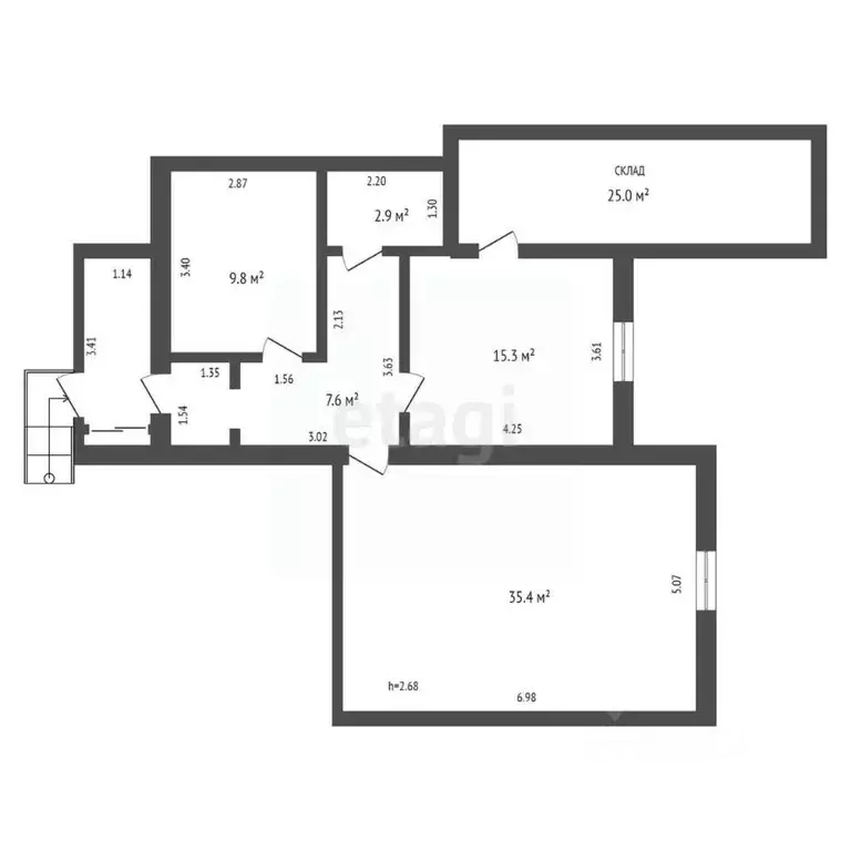 Помещение свободного назначения в Марий Эл, Йошкар-Ола Якова Эшпая ... - Фото 2