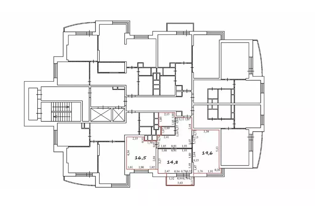 2-комнатная квартира: Люберцы, улица Льва Толстого, 17А (70.2 м) - Фото 2