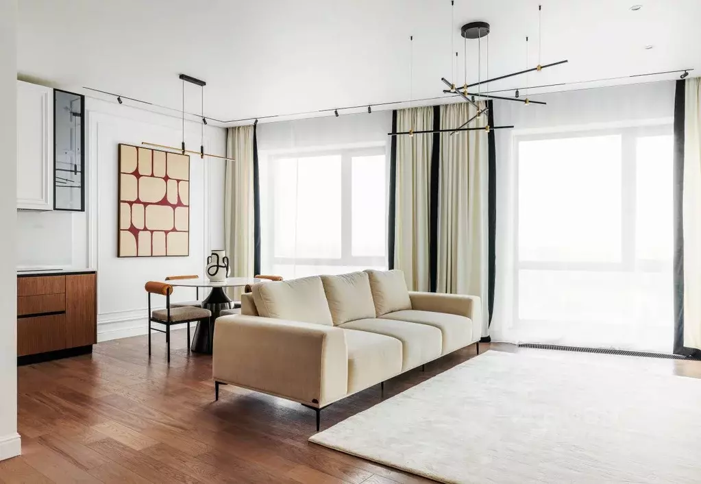 4-к кв. Москва ул. Народного Ополчения, 15К2 (113.5 м) - Фото 1