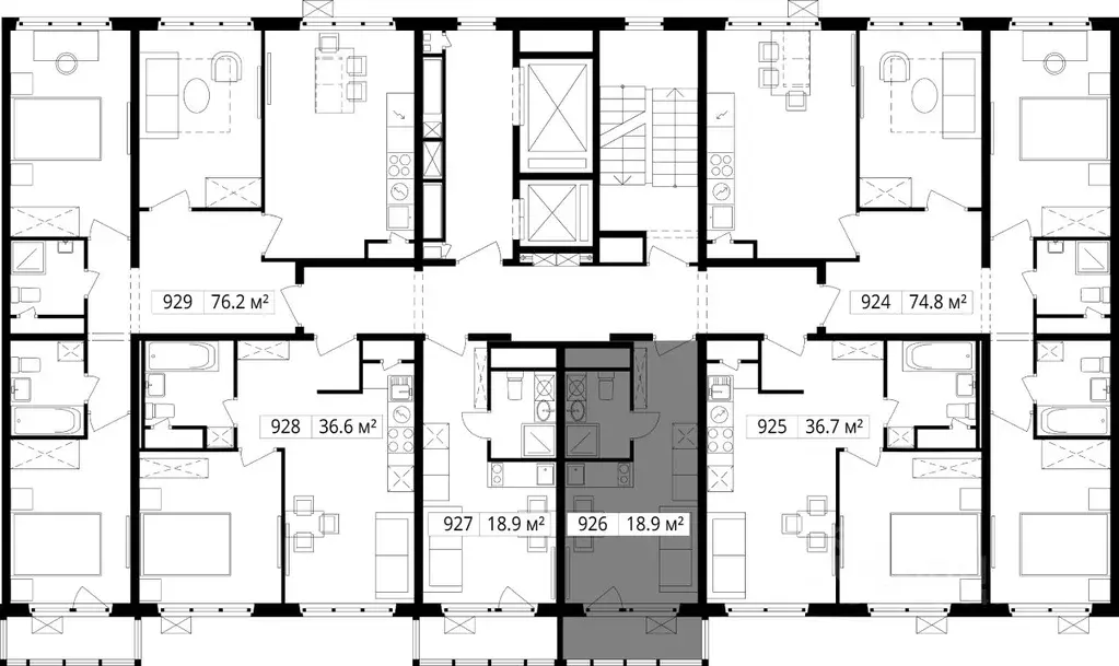 Студия Московская область, Ленинский городской округ, д. Сапроново, ... - Фото 2
