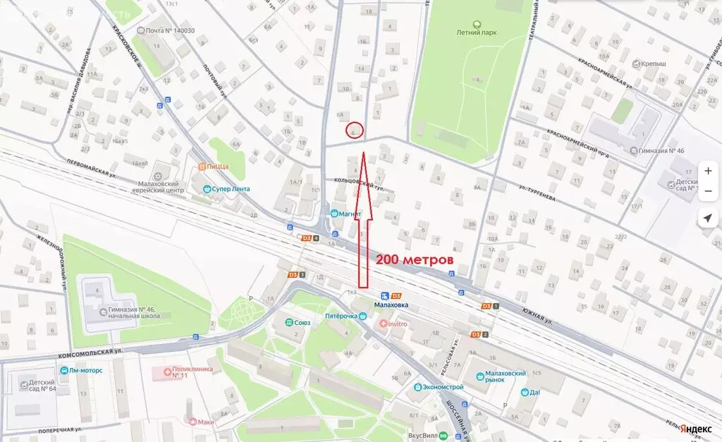 2-комнатная квартира: посёлок городского типа Малаховка, Большое ... - Фото 2